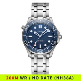 Overige horloges PHYLIDA NH38a automatisch horloge met blauwe wijzerplaat Diver 200 saffierkristal SLN BGW9 Lume SE BL 38 231114