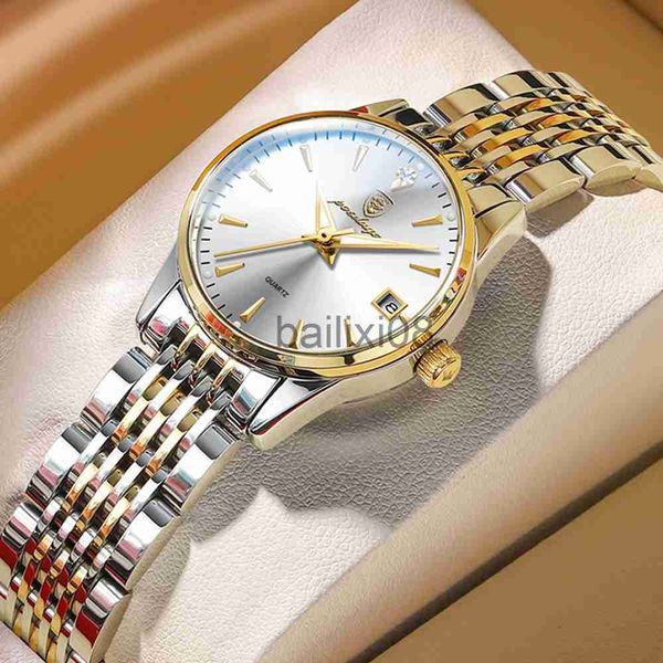 Otros relojes Poedagar Small Dial Ladies Relojes Envío gratis Relojes de pulsera elegantes de acero inoxidable a prueba de agua para mujeres Montre Femme 2023 J230728