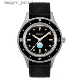 Overige horloges RDUNAE automatisch mechanisch heren vijftig zoeken duiken TR900 retro lichtgevende barracuda potdeksel glasL231122