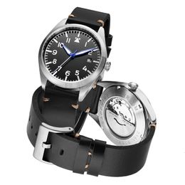 Otros relojes Piloto suizo Reloj automático Relojes mecánicos de campo Fliegeruhr Flieger Reloj de pulsera Reloj Aviador Piloto Reloj Uhr 230904