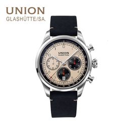 Autres montres UNION GLASHUTTESA Montre de marque pour hommes montres à quartz de mode montres de luxe pour hommes originales étanche 230703