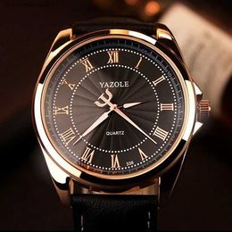 Autres montres Yazole Quartz montre des hommes Top Brand Luxury 2024 Montres horloge montre le quartz-watch Hodinky Relogio Masculino Erkek Kol SAATIL2404