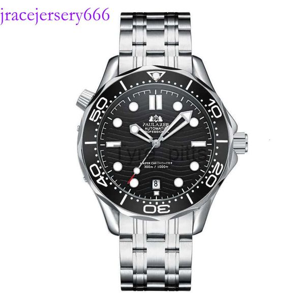 Autres appareils portables Top Brand Watch Automatic For Men Fashion Business en acier inoxydable Tourbillon Mechanical Watches Designer Diver Clock Man X0821