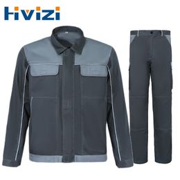 Autre Combinaison De Soudage Réfléchissant Multi Poches Vêtements De Travail Hommes Réfléchissant Électrique Usine Réparateur Atelier Durable Uniformes 230706