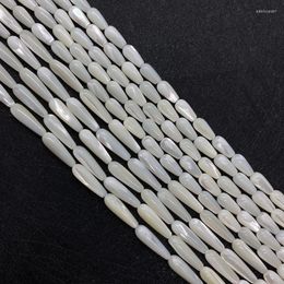 Andere witte waterdruppel Natuurlijke parelmoer van de parelschelp losse kralen voor handgemaakte doe -het -zelf -armband ketting sieraden die andere edwi22 maken