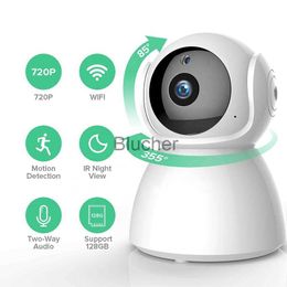 Andere WiFi 1080P HD Babyfoon Met Camera Video Baby Slapen Nanny Cam Two Way Audio Nachtzicht Home Security Babyfoon Camera x0731
