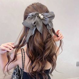 Autres sauvages Big Big Fashion Femmes Girls Hair Band Trendy Hairpin Casual Hair Clip Couper Ribbon Bow Bow Ladies Accessoires