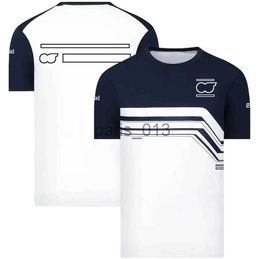 Autres vêtements 2021 F1 Work Racing Suit Car Custom Team T-shirt à manches courtes Fan à séchage rapide à manches courtes à manches courtes Sports Respirant Top X0912