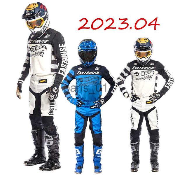 Autres vêtements 2023 pour la course Set Dirt Bike Motocross Gear Set ATV Costume de moto hors route et pantalon x0926