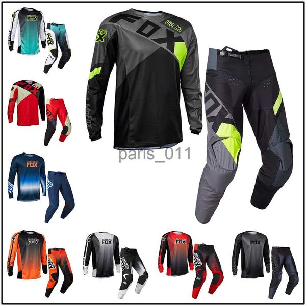 Autres vêtements 2023 Motocross VTT Racing Suit MX 360/180 Vizen et pantalon Combo Cyclisme BMX DH UTV ATV Enduro Dirt Bike Gear Set x0926