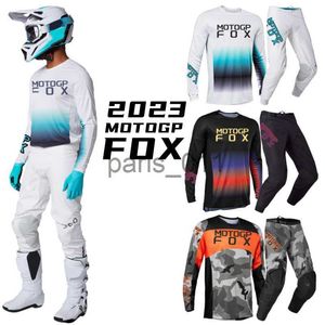 Autres vêtements 2023 MOTOGP180 / 360 Dirt Bik Bikeoff-Road Locomotive Motorcycle Gear Set Motorbike Suit Motorcycle Riding Suit pour le costume de course x0926