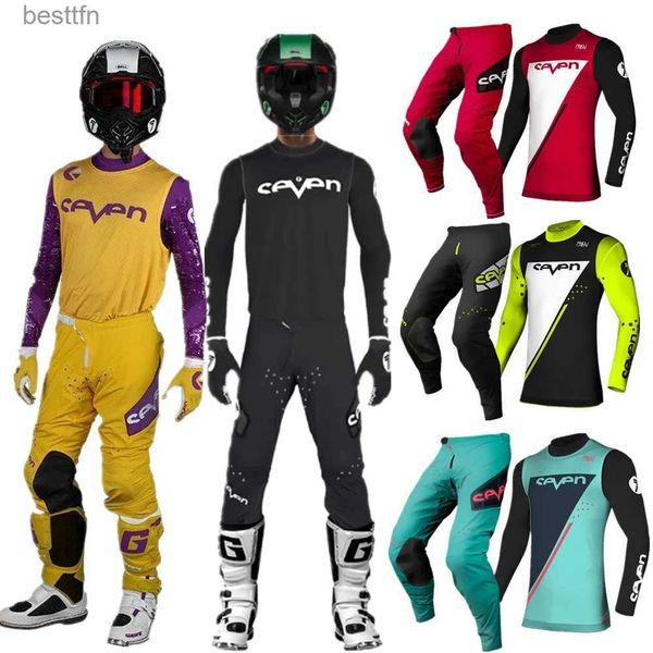 Autres vêtements 2023 SEVEN MX ZERO Motocross Gear Set Off Road Moto Race Wear Dirt Bike MX Set Moto SuitL231008