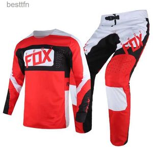 Otras prendas Envío gratis 360 Mirer Gear Set Pantalones Motocross Racing Combo Kits Hombres MX ATV UTV Dirt Bike Offroad Moto Suit OffroadL231007