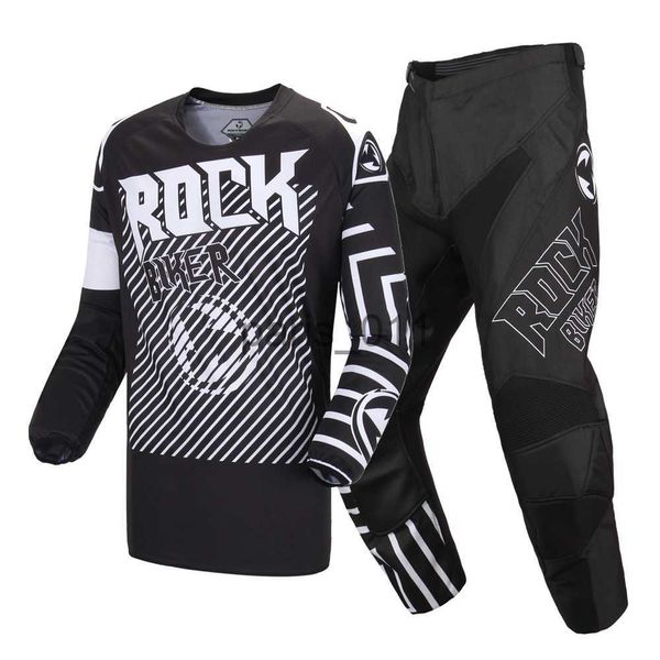 Otras prendas de vestir para adultos Motocicleta y pantalones MX Motocross Racing Gear Set ATV MTB Dirt Bike Off Road Combos Traje Kit para hombres Moto Gear Set x0926