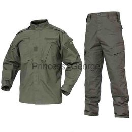 Autres Vêtements Armée Vert En Plein Air Camouflage Uniforme Hommes Vêtements Tactique Militaire Uniforme Combat Chasse Hommes VestePants Chasse Vêtements x0711