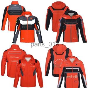 Autres vêtements Automne et hiver Veste d'équitation de moto Moto Coupe-vent Costume de course Veste de motocross Veste à capuche chaude pour hommes Sweat-shirt 2023 x0912