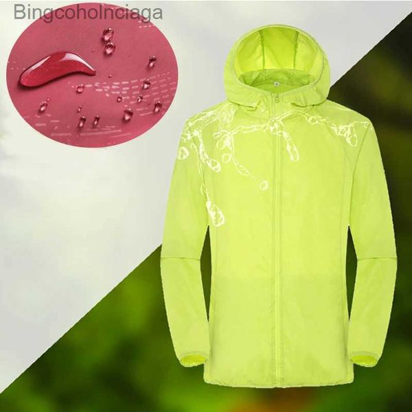 Otras prendas C2 Chubasquero para acampar Ropa para la lluvia Traje seco Pantalones Impermeable Sol Protección contra el agua Cortavientos para la piel con chaqueta de bolsillo Hombres / Mujeres L231215