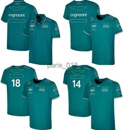 Altro abbigliamento T-shirt ufficiale da uomo F1 2023 T-shirt da pilota ufficiale da uomo di Formula 1 T-shirt da corsa della squadra di Formula 1 T-shirt oversize da pilota 14 e 18 x0912