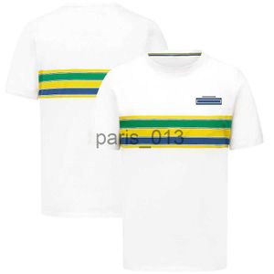 Autres vêtements F1 Formule 1 T-shirt à manches courtes 2022 Team Edition Racing Suit Col rond Tee-shirt à revers personnalisé plus taille x0912