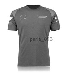 Autres vêtements T-shirt de l'équipe F1 2021 Été Nouvelle saison Formule 1 Combinaison de course à manches courtes Vêtements de l'équipe F1 personnalisés du même style x0912
