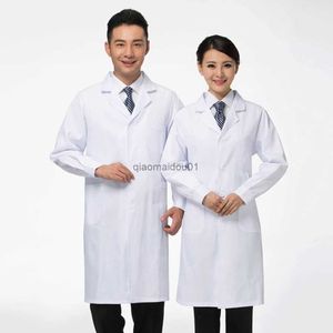 Others Apparel Fashion Long Sleeves Scrubs Lab Coat Hospital Short Sleeve Nurse Doctor Dress Long Sleeve Medical Uniforms White Jacket Unisex