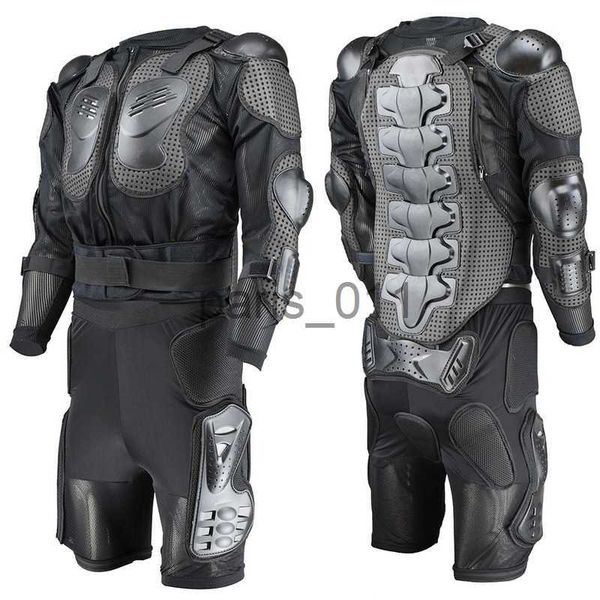 Otra ropa GHOST RACING Motocicleta Body Armor Cuerpo completo Racing Chaqueta de motocicleta Hombres Traje Montar Moto Protección Protector corporal Negro x0926
