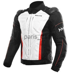 Autres vêtements Vestes de course quatre saisons pour hommes Moto Summer Motocross Rally Road Suit Coussinets respirants Vêtements anti-chute x0926