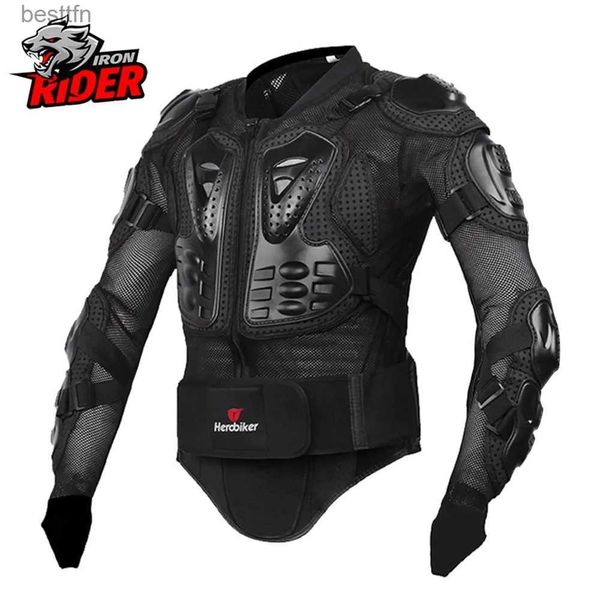 Autres vêtements Vestes de moto pour hommes Turtle Full Body Armor Protection Vestes Motocross Enduro Racing Moto Équipement de protection VêtementsL231007
