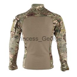 Outros Vestuário Uniforme Militar Camuflagem Terno do Exército Homens Camisas de Combate Outdoor Proven Tactical Clothing Airsoft Respirável Roupas de Trabalho 2022 x0711