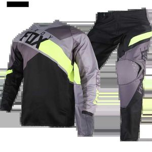 Autres vêtements Livraison gratuite Moto Descente Vélo Offroad MX ATV Dirt Gear Set Street Racing Suit Scooter Riding Mountain Kits pour hommes L231007