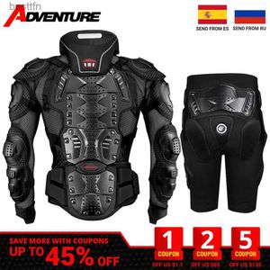 Autres vêtements Moto Armure Protection du corps Veste de moto Hommes Moto Protecteur du corps Équitation Motocross Racing Armure Taille imperméable S-5XLL231007