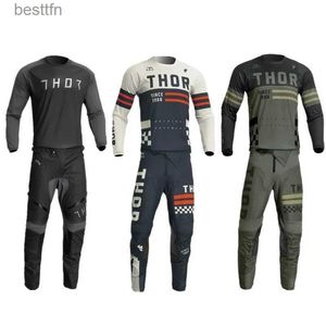 Autres vêtements Combinaisons de moto Racing MX Vêtements Race Wear Ensemble de motocross ATV Dirt Bike Vêtements Off Road Gear SetL231007