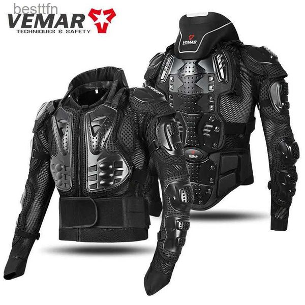 Otra ropa Chaqueta de motocicleta Hombres Mujeres Armadura de motocicleta Cuerpo completo Motocross Racing Moto Chaqueta Montar Moto Protección Tamaño M-3XLL231007