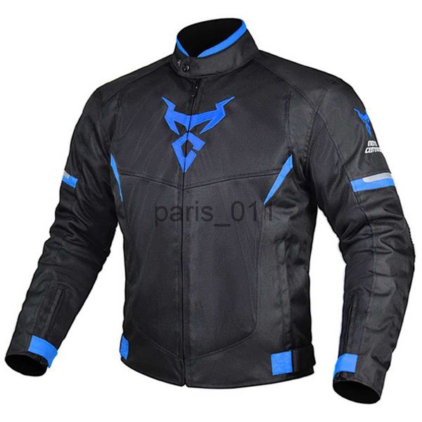 Autres vêtements Moto Veste d'équitation Pantalon Costume Mesh réfléchissant Veste de course respirante Hommes Femmes Été Moto Motocross Veste Moto X0926