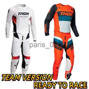 Autres vêtements Nouveau Cyclisme Cooper Web Team Version Motocross Gear Set VTT BMX Dirt Bike Off Road MX Set Pantalon de course de moto r x0926