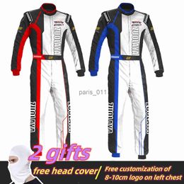 Autres vêtements Combinaison de course d'une seule pièce de moto hors route pour hommes Costume de course de kart de plage imperméable pour enfants peut ajouter des accessoires de moto x0926