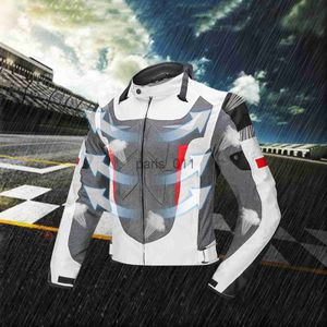 Autres vêtements Saikurun Vestes de moto Hommes Veste d'équitation de motocross avec armure Protections de protection de moto Gear Veste de course imperméable x0926