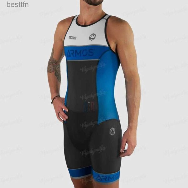 Autres vêtements Sila Armos Talisman hommes combinaison de course maillot de bain de cyclisme personnalisé vêtements de patinage à roulettes Triathlon costume de course 2022L231008