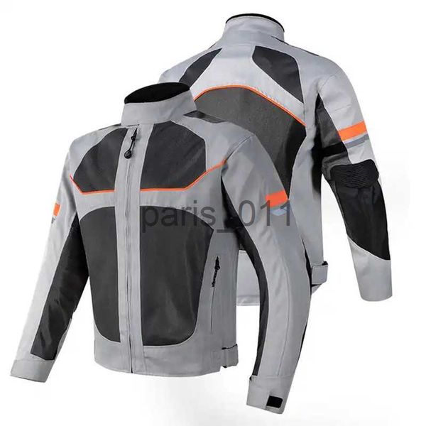 Autres vêtements Vemar Summer Motorcycle Jacket Veste de motocross pour hommes Veste de motocycliste Veste de protection Manteau Racing réfléchissant Oxford Vêtements x0926