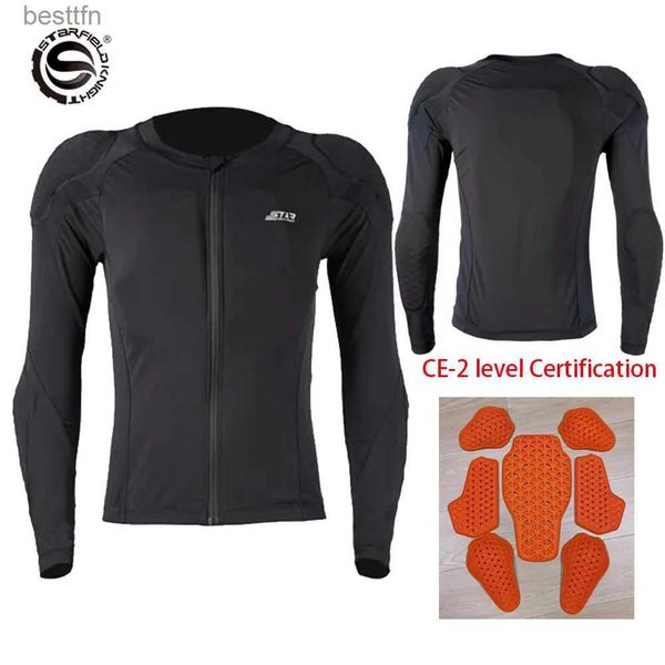 Otras prendas de vestir Chaqueta ligera Motocicleta Armadura de cuerpo completo Chaquetas de protección Ropa de carreras de motocross Traje Moto Protectores de equitación ChaquetasL231007