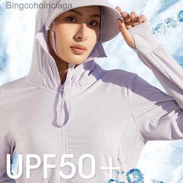 Autres vêtements Femmes Été UPF 50 + UV Protection solaire Manteau de peau Hommes Ultra-léger Sport de plein air Vêtements de cyclisme Vêtements de sport Costume de pêche Lady JacketsL231215