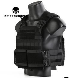 Andere Taktisches Zubehör Jump Plate Carrier JPC 2.0 Molle Roc Airsoft Jagd Körperschutz Rüstung Outdoor Schutzausrüstung Nylon Emerso Dhgkl