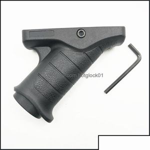 Autres accessoires tactiques Autres accessoires tactiques Poignée avant coudée pour pistolet de chasse Grip Triangle Foregrip Holder 20Mm Rail de guidage A Dht5C