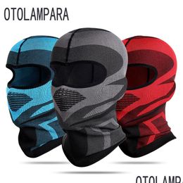 Autres1 Respirant Moto Fl Face Er Moto Cyclisme Masque De Vélo Motocross Moto Casque Doublure Casquettes Hommes Drop Livraison Sports Dhswp