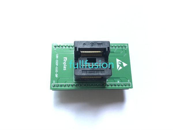 OTS-44-0.65-02 Enplas SSOP44 à DIP adaptateur de programmation TSSOP44 IC Test et gravure dans la prise pas de 0.65mm taille de l'emballage 6.1mm