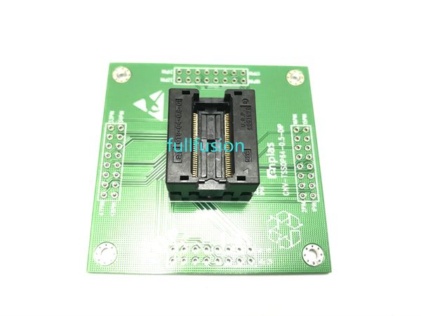 Adaptateur de programmation TSSOP64 à DIP OTS-64-0.5-01, pas de 0.5mm, Enplas IC, Test et gravure, prise, taille du paquet 6.1mm