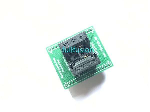 Adaptateur de programmation Enplas SSOP8 à DIP OTS-8(28)-0.65-01 TSSOP8, pas de 0.65mm, Test IC et gravure dans la prise, taille du paquet 4.4mm