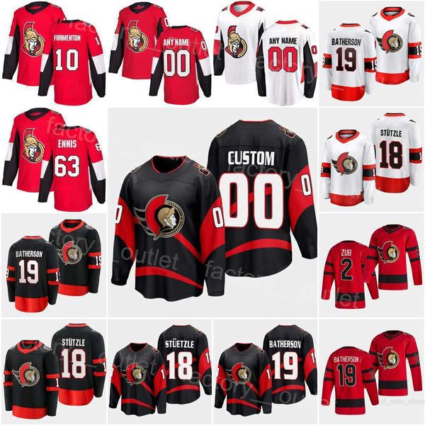 Ottawa Hockey''nHl''Senadores 63 Tyler Ennis Jersey 2 Artem Zub 31 Anton Forsberg 10 Alex Formenton 60 Lassi Thomson 18 Tim Stutzle Drake Batherson