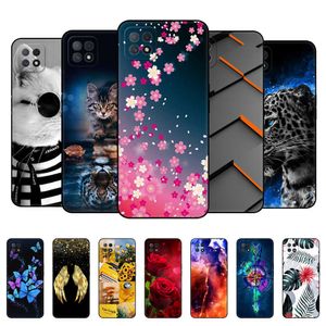 Pour OPPO A73 5G étui 6.5 pouces couverture de téléphone arrière OPPOA73 CPH2161 Etui sac pare-chocs silicone souple Fundas noir étui en Tpu