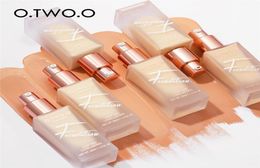 OTWOO Liquid Foundations Cosmetica voor gezichtsverdeling Volledige bedeking Moisturerende fundering Cream Natuurlijk ademende make -up3902193